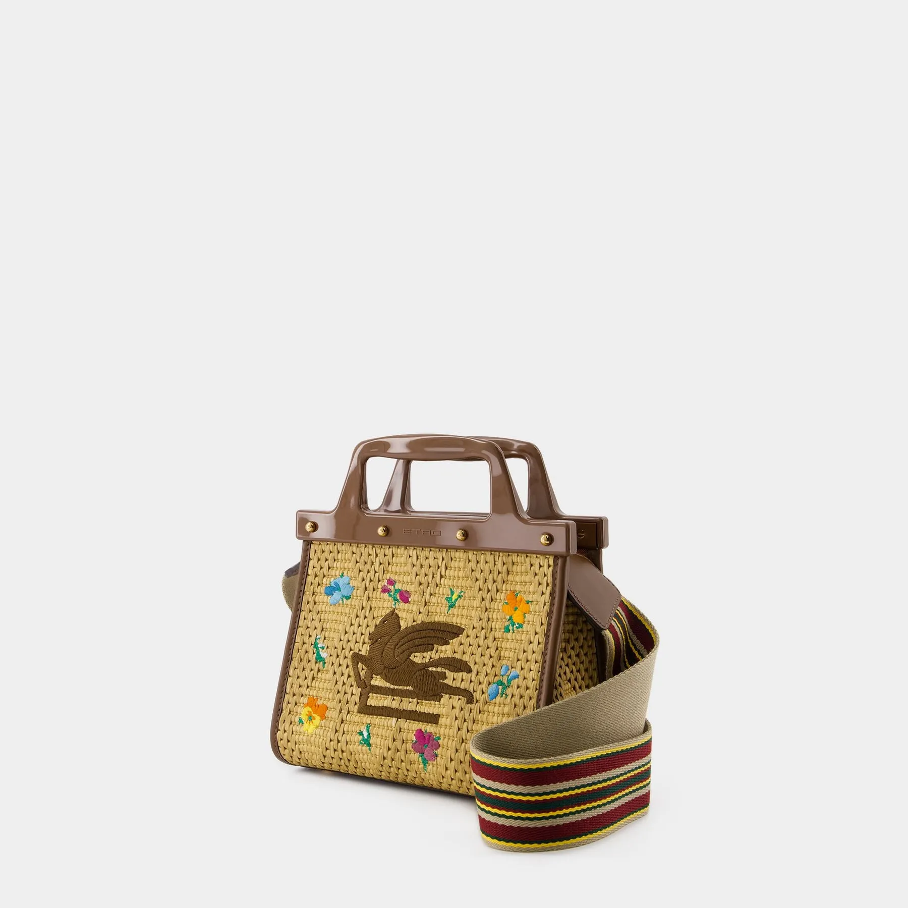 Etro  Love Trotter Bag - Etro - Leather - Brown