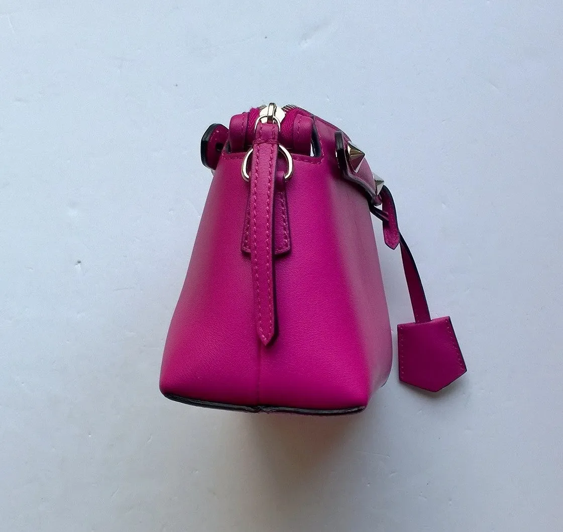 Fendi By The Way Bag in Fuchsia Leather Small