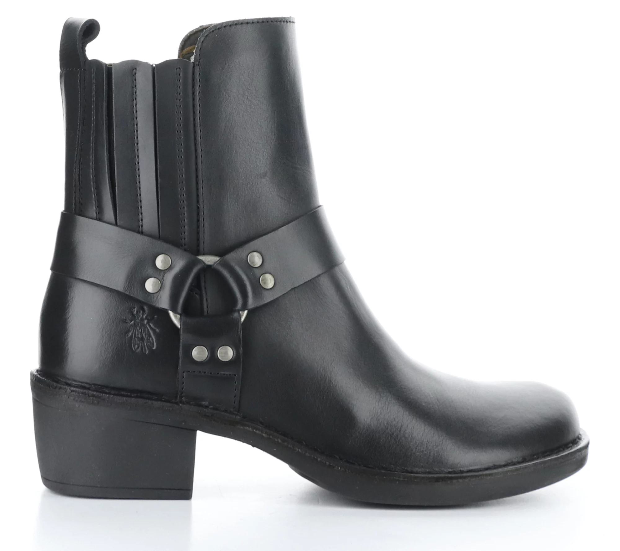 Fly London Leather Western Inspired Boot- Mebi