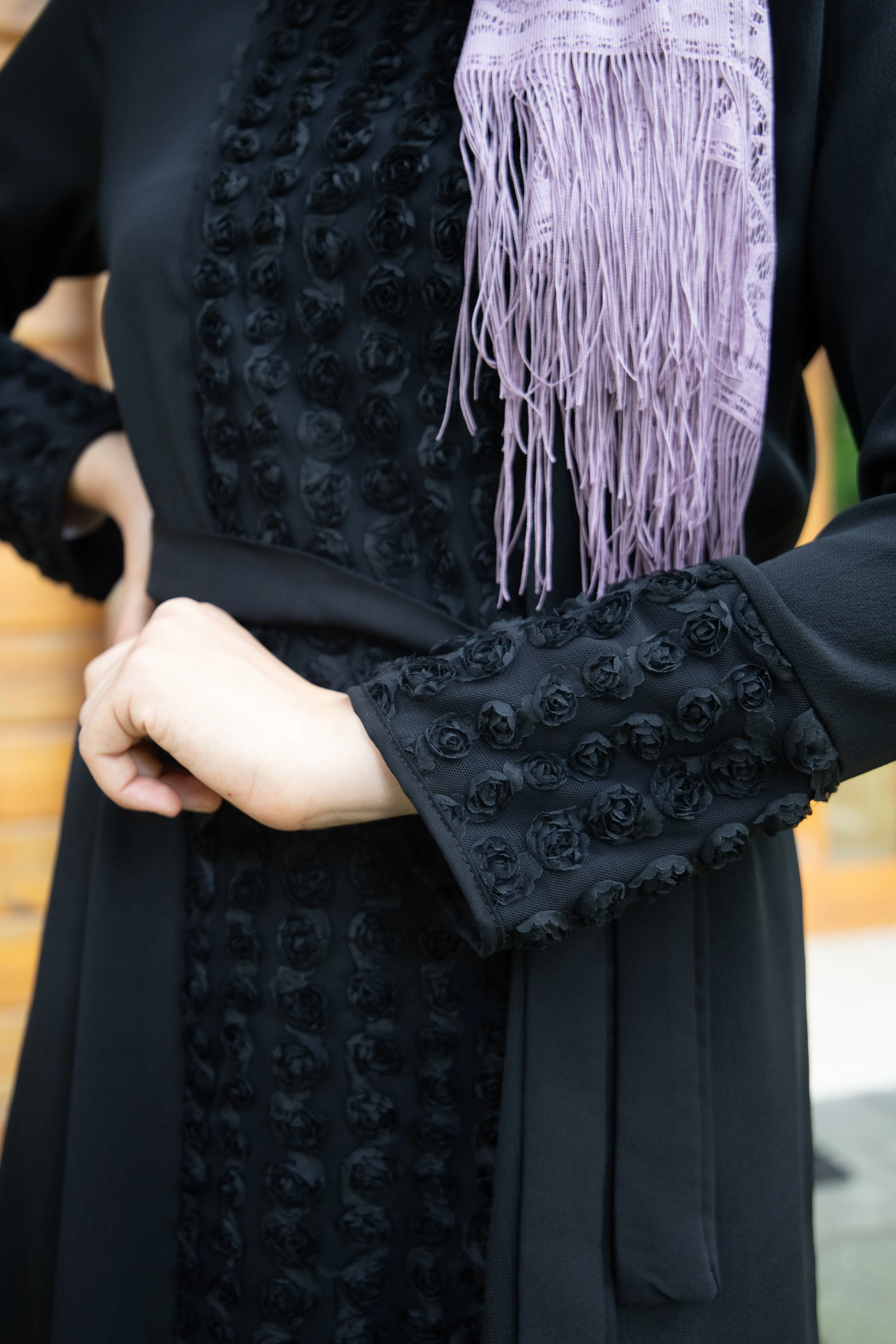 Formal Elegant Tunic | Black Color