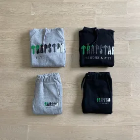 Full Tracksuit Green Embroidered Logo 2 Colors