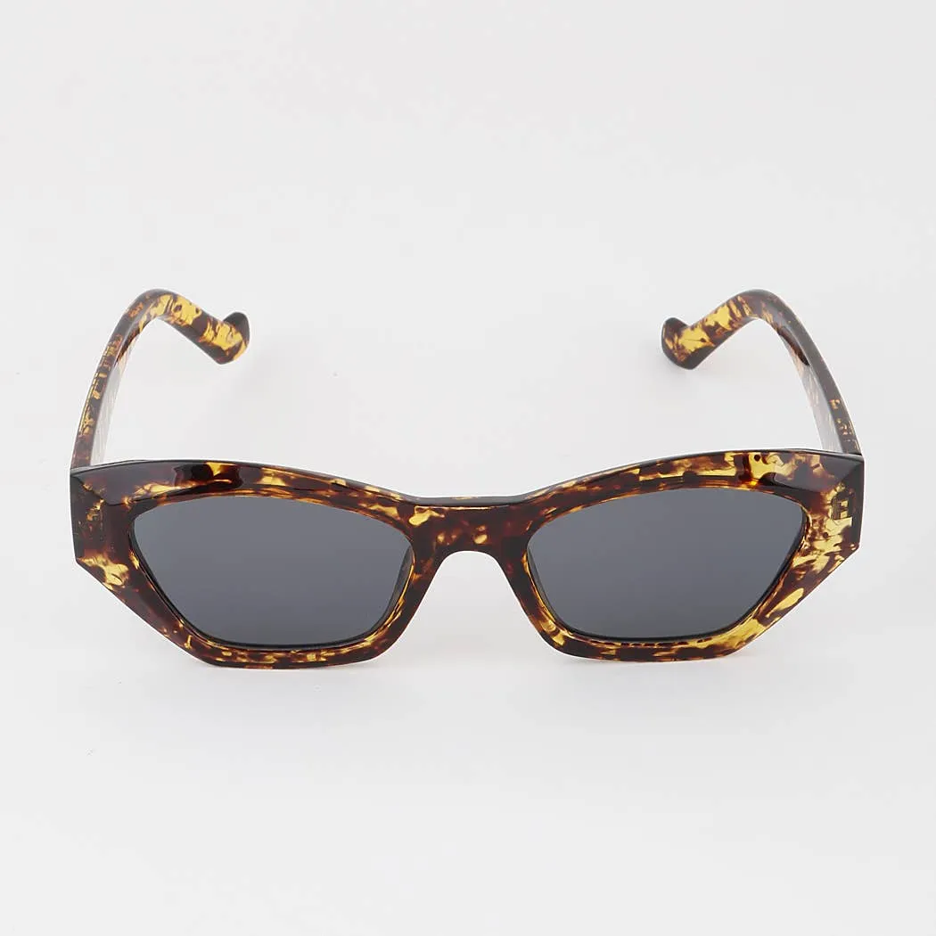 Geometric Cateye Sunglasses