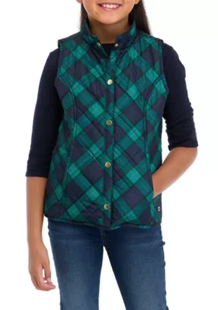 Girls 7-16 Quilted Vest