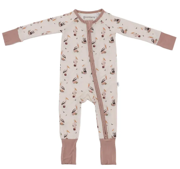 Goosies Romper, Pelican