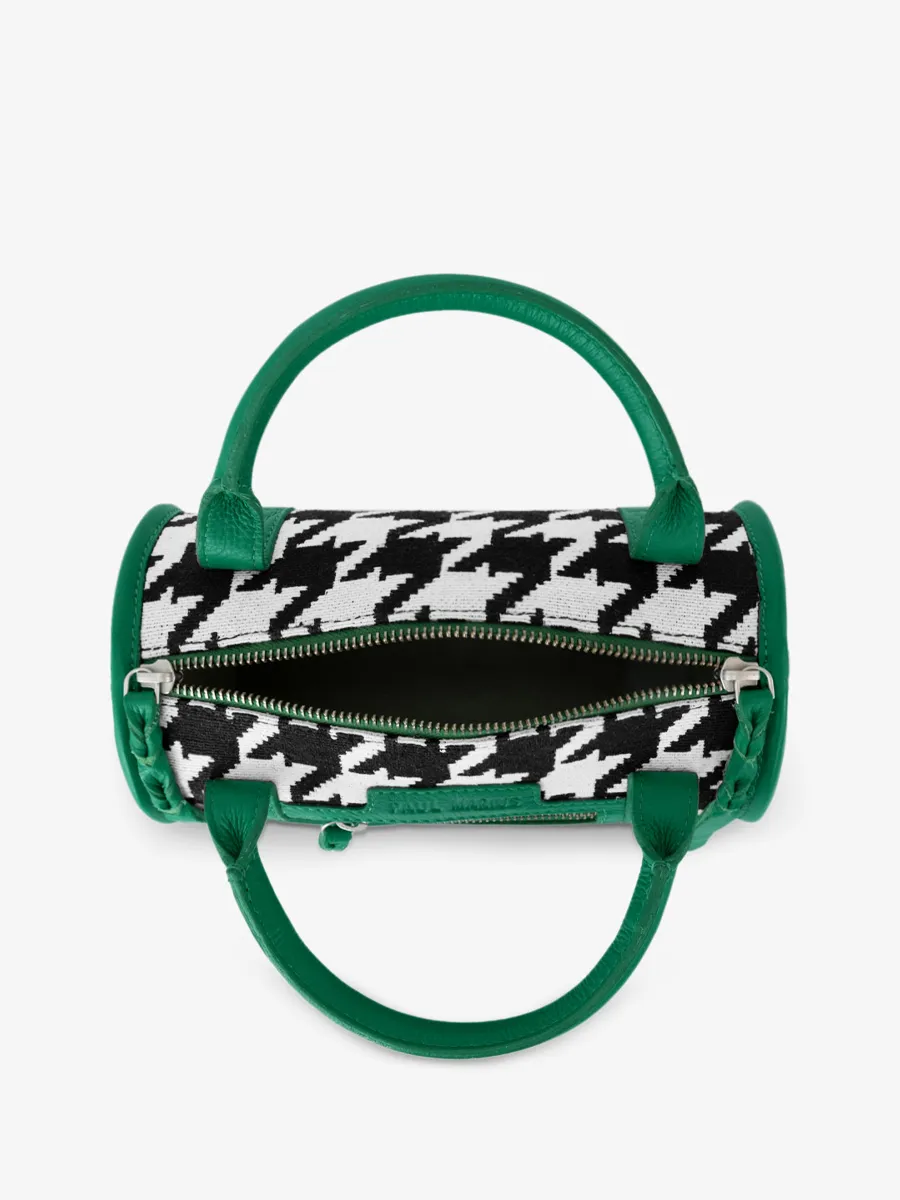 Green Leather Cross-body Bag for Women - Charlie Allure Green | PAUL MARIUS