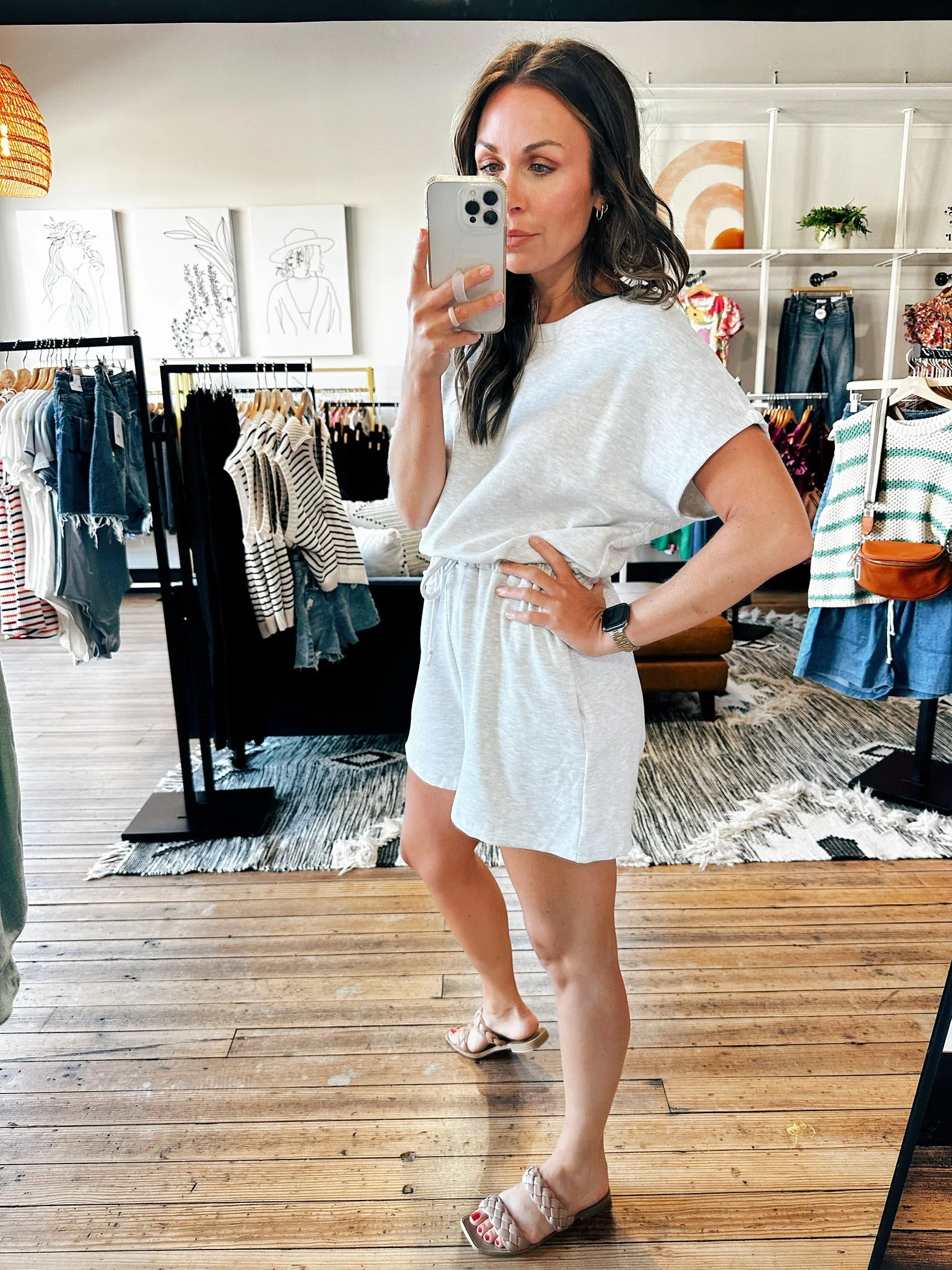 Heather Dolman Romper