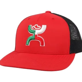 Hooey Boquillas Red and Black Trucker Hat