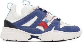 Isabel Marant Blue & White Kindsay Sneakers