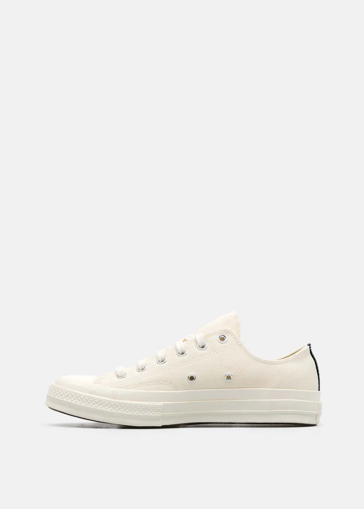 Ivory Converse Red Heart Chuck 70 Sneakers - BEIGE