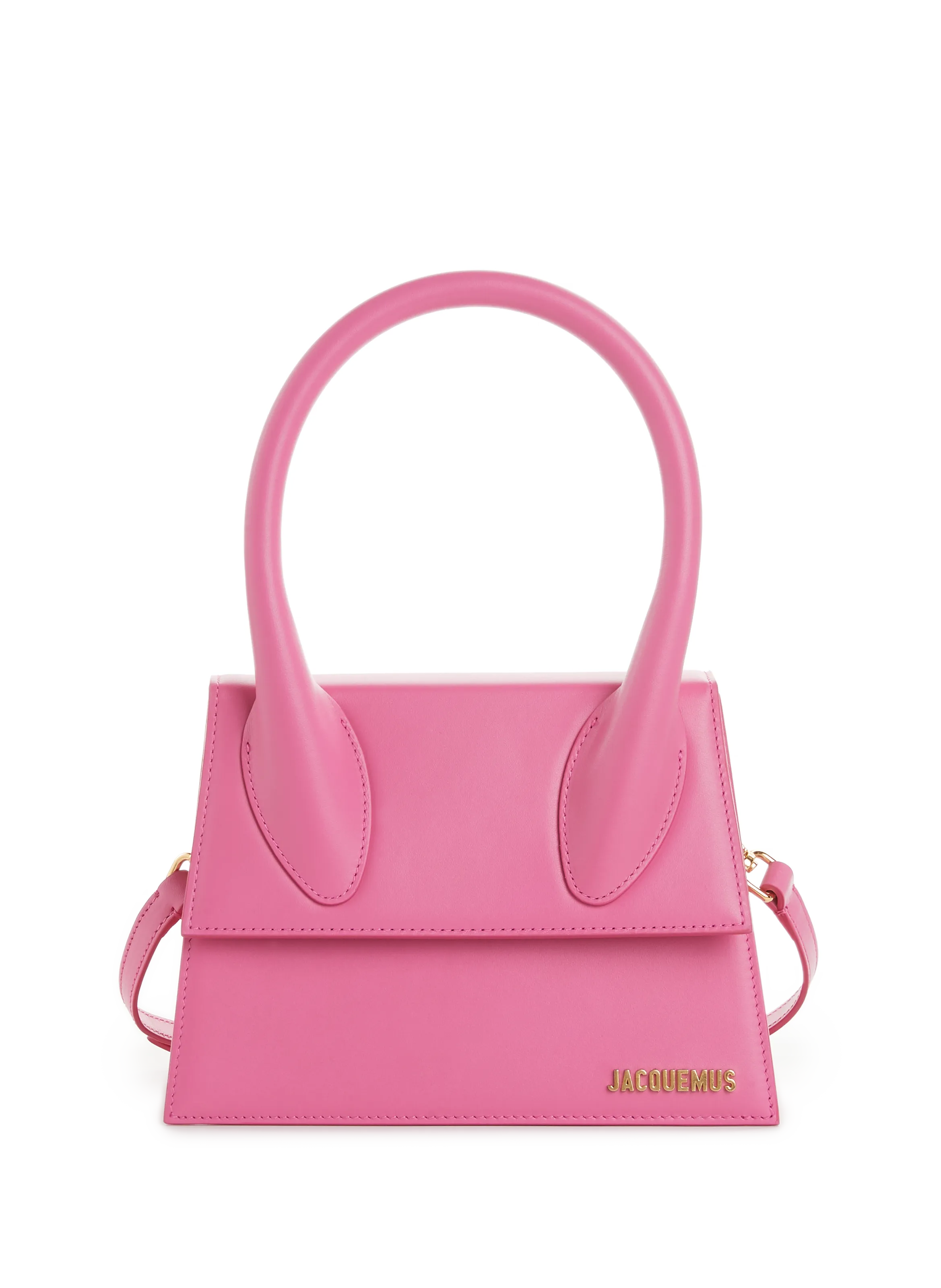 JACQUEMUS  Le Grand Chiquito leather bag - Pink