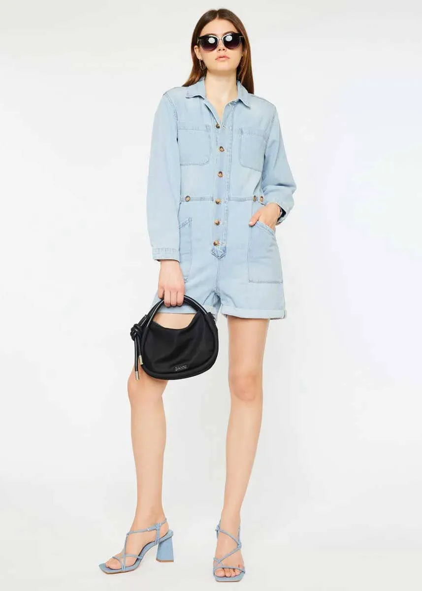 Jemma Loose Fit Romper - Light