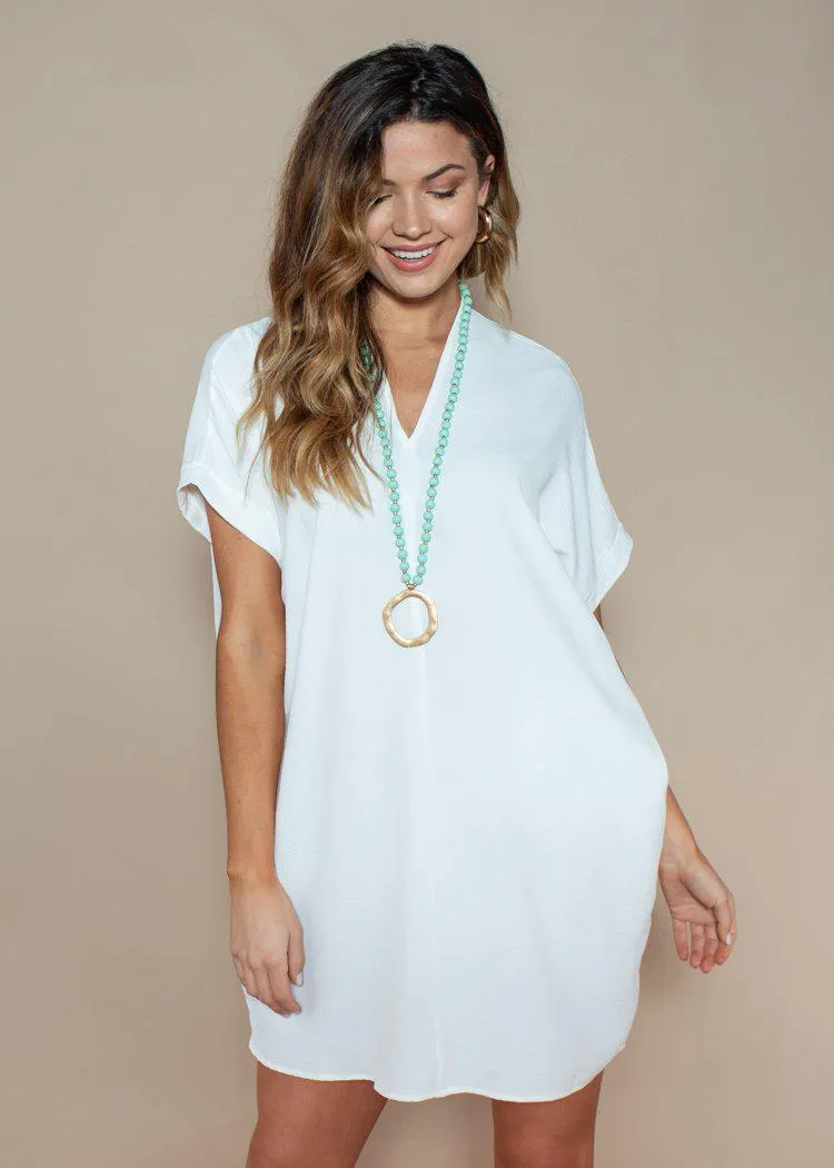 Karlie White Seville Tunic Dress