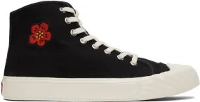 Kenzo Black Paris school Sneakers