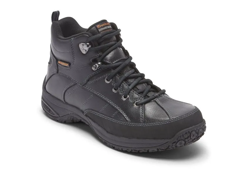 Lawrence Black Leather Waterproof Boot