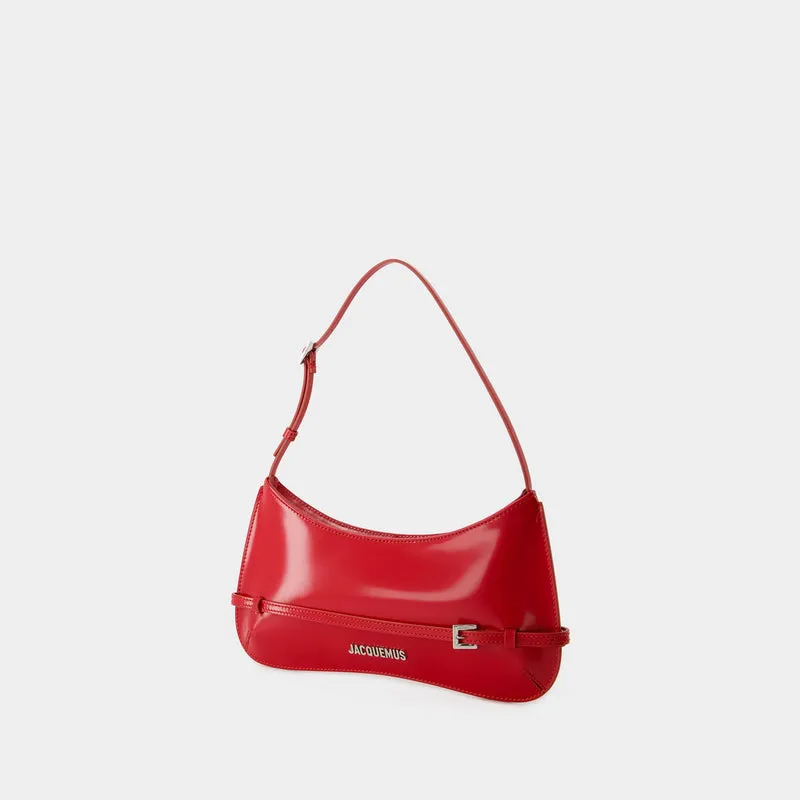 Le Bisou Ceinture Bag - Jacquemus - Leather - Red