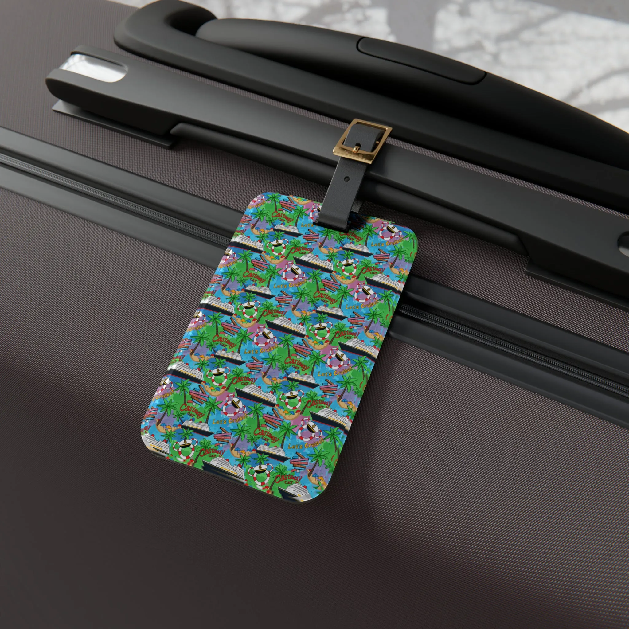 Let's Cruise Luggage Tag