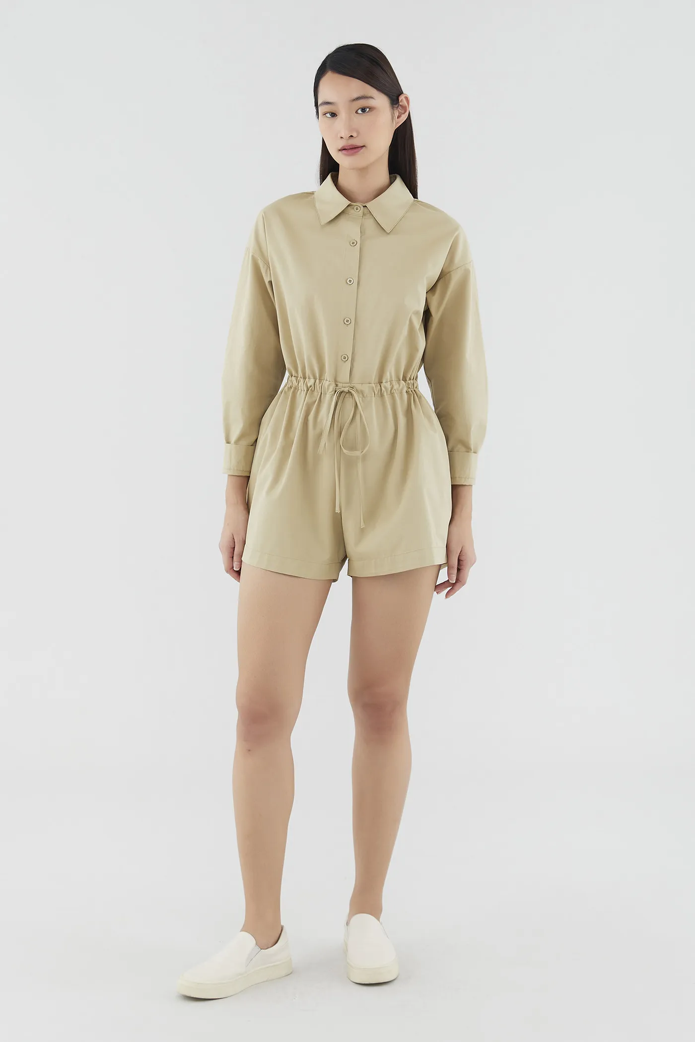 Libbie Shirt Romper