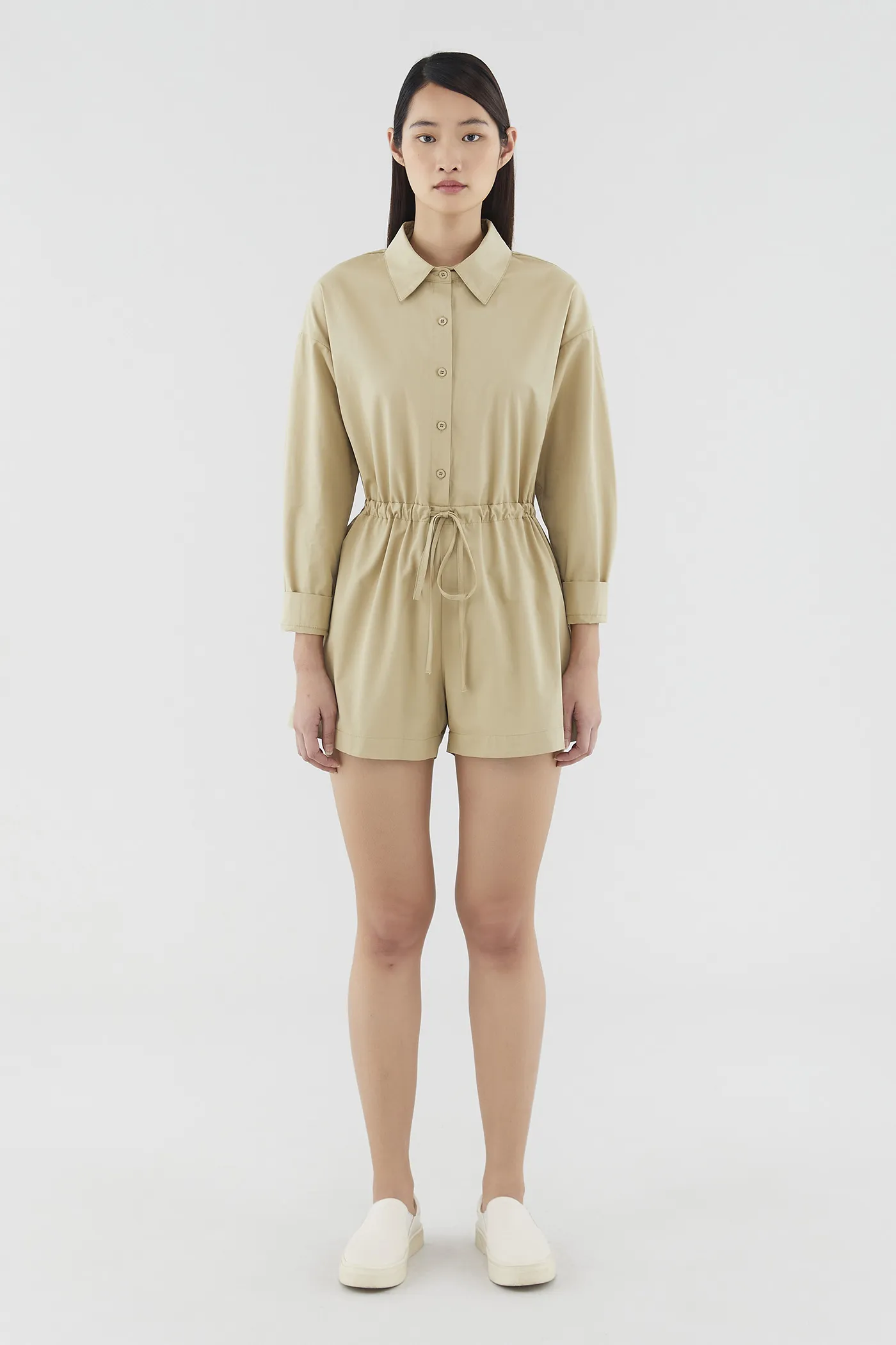 Libbie Shirt Romper