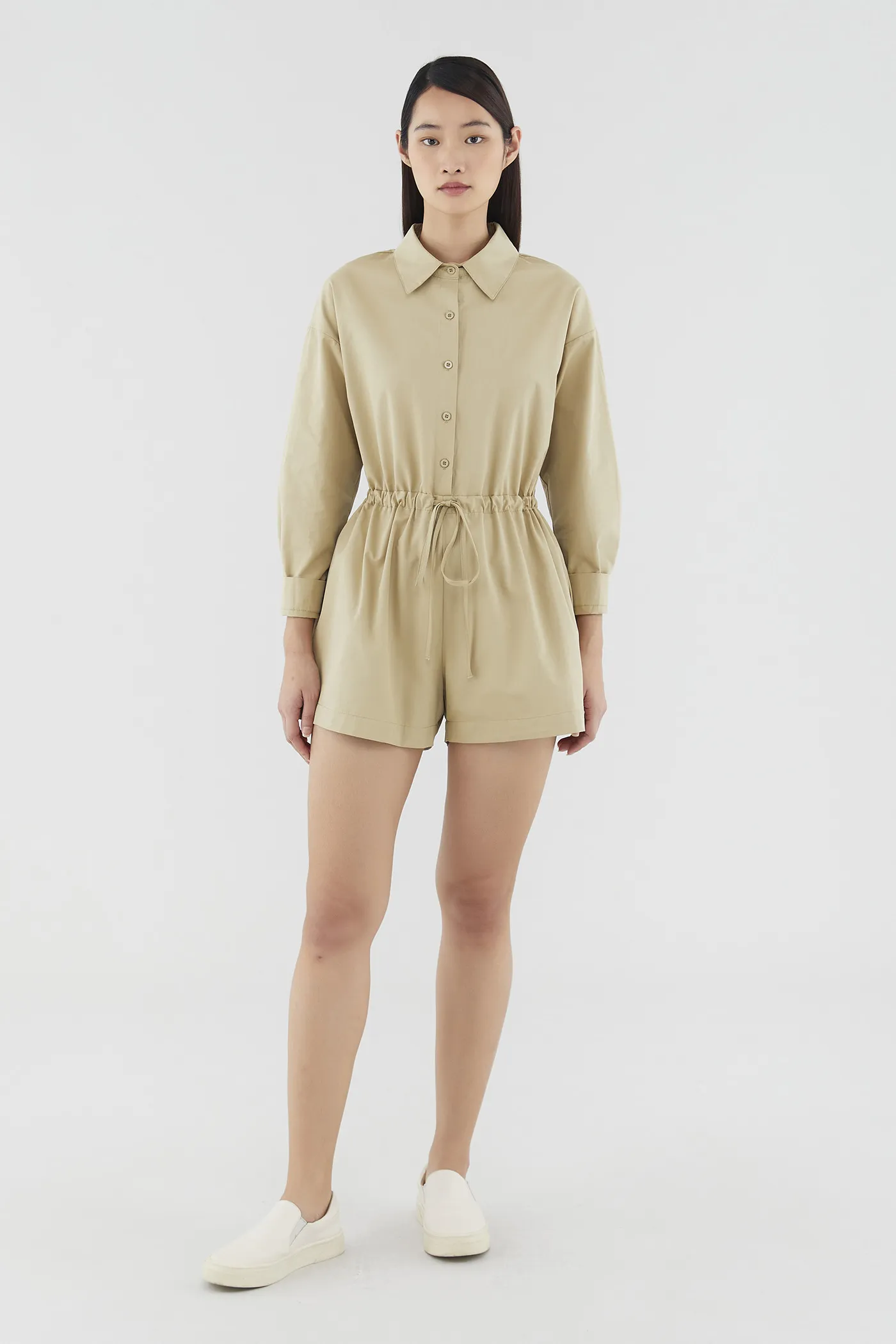 Libbie Shirt Romper