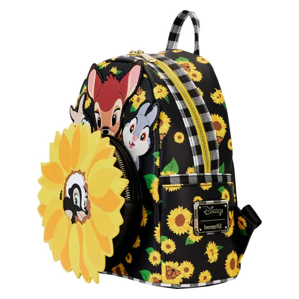 Loungefly x Disney Bambi Sunflower Friends Mini Backpack