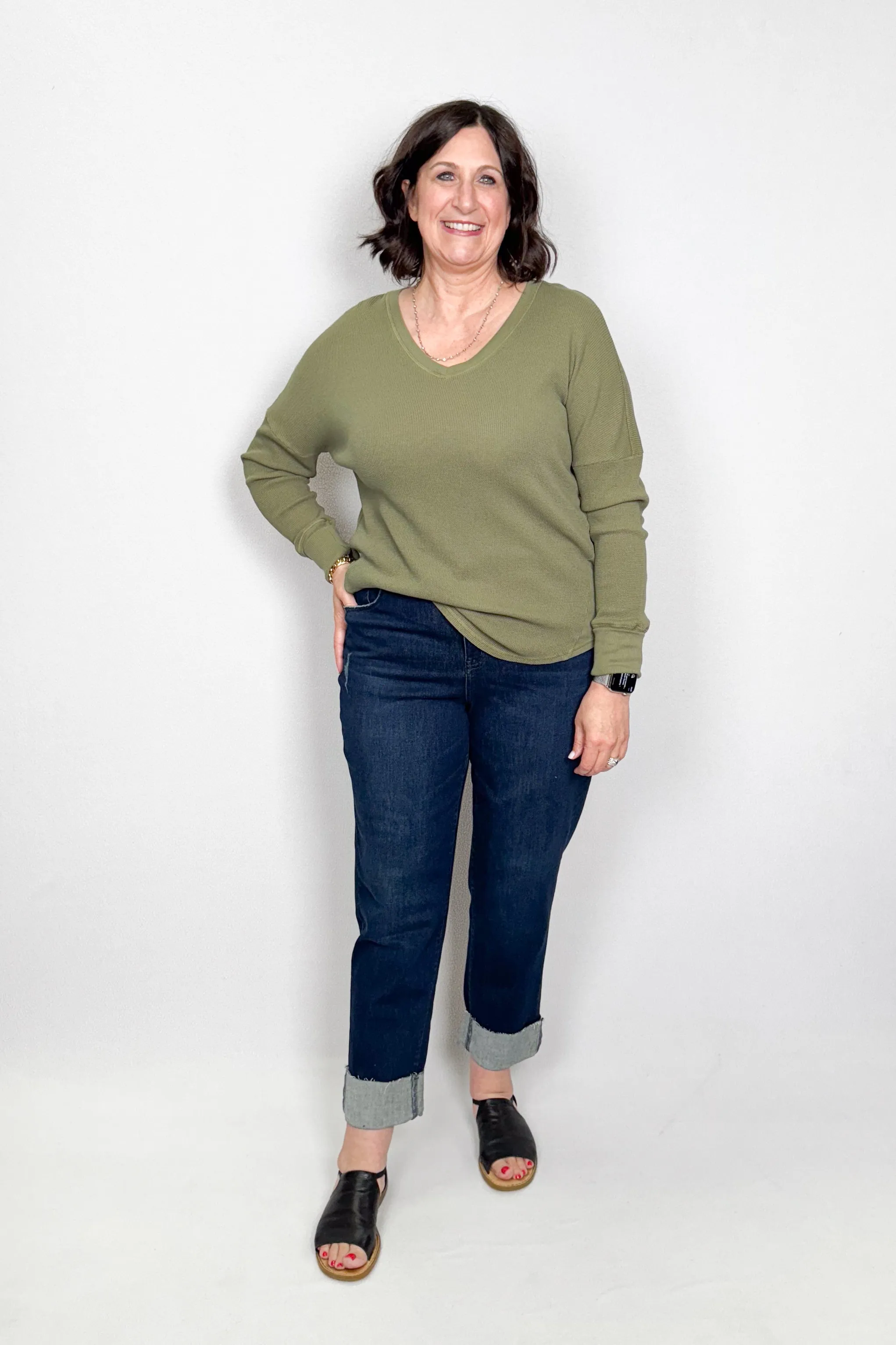 L/S V-Neck Tunic