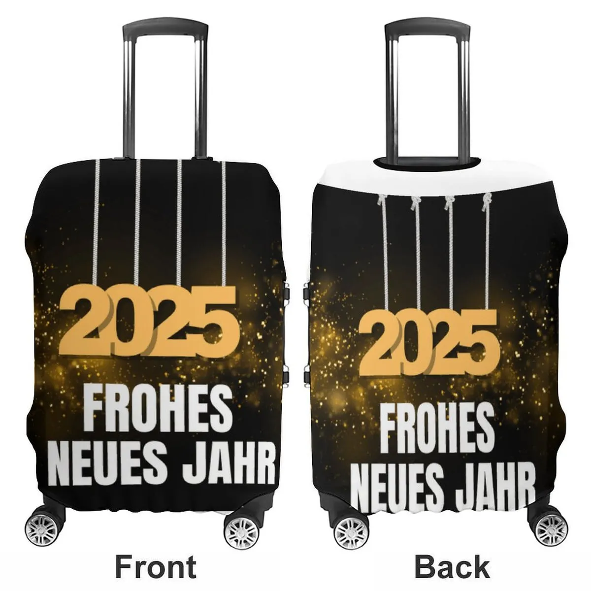 Luggage Case Cover 2025 Frohes Neues Jahr