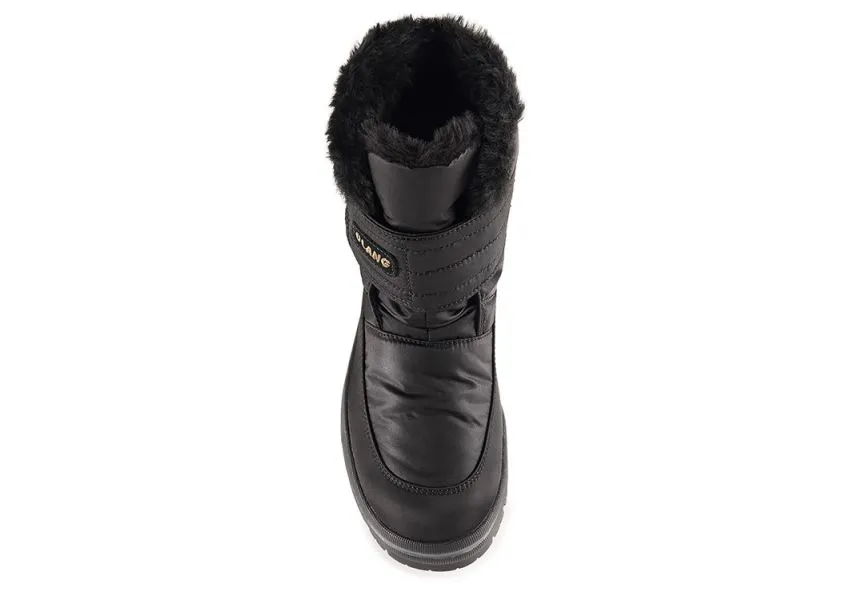 Luna Velcro Black Winter Boot