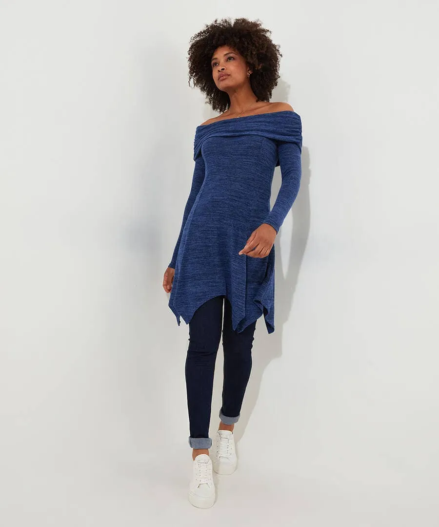 Maisie Jersey Bardot Tunic