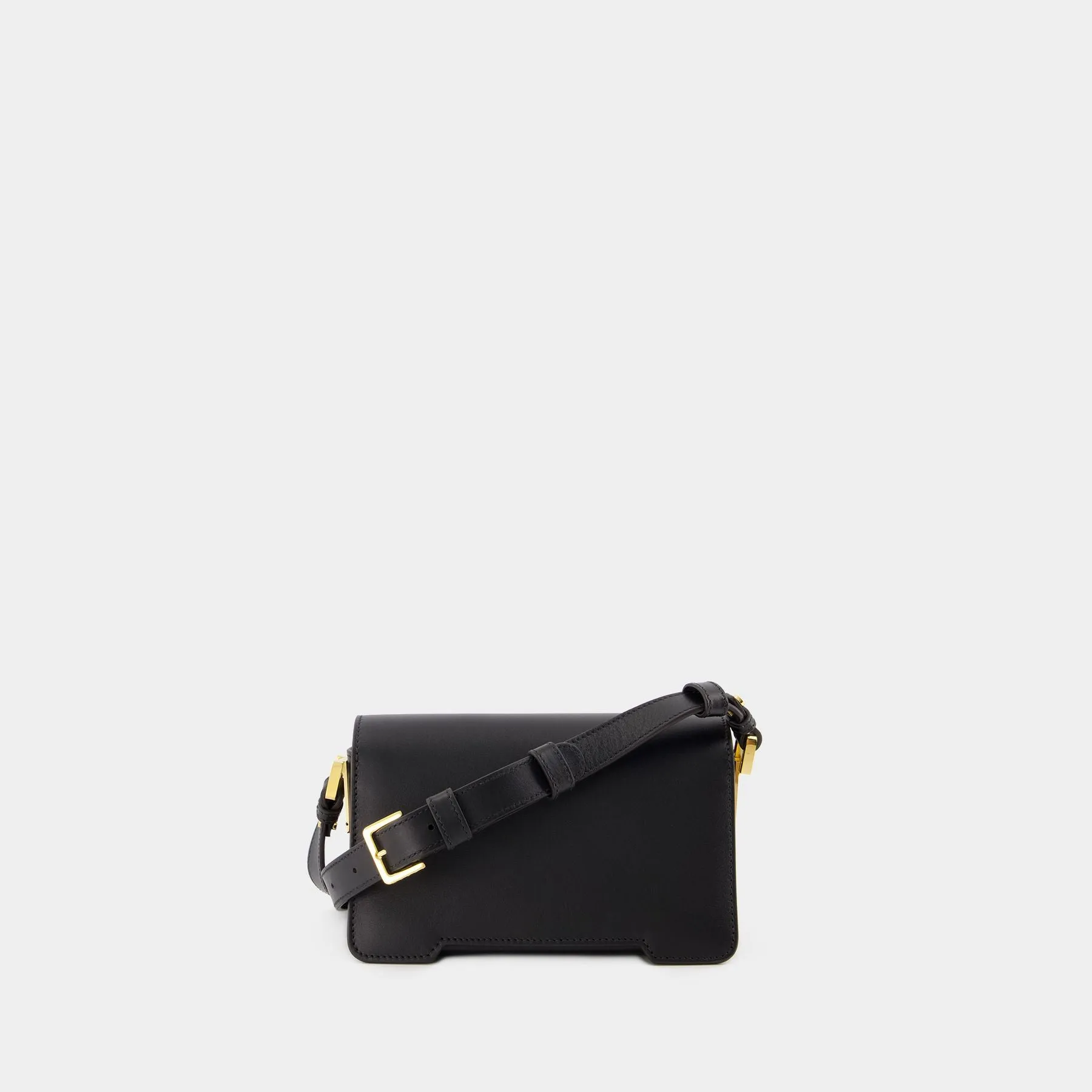 Marni  Mini Shoulder Bag - Marni - Leather - Black