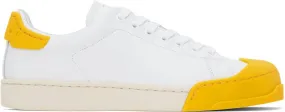 Marni White & Yellow Dada Bumper Sneakers