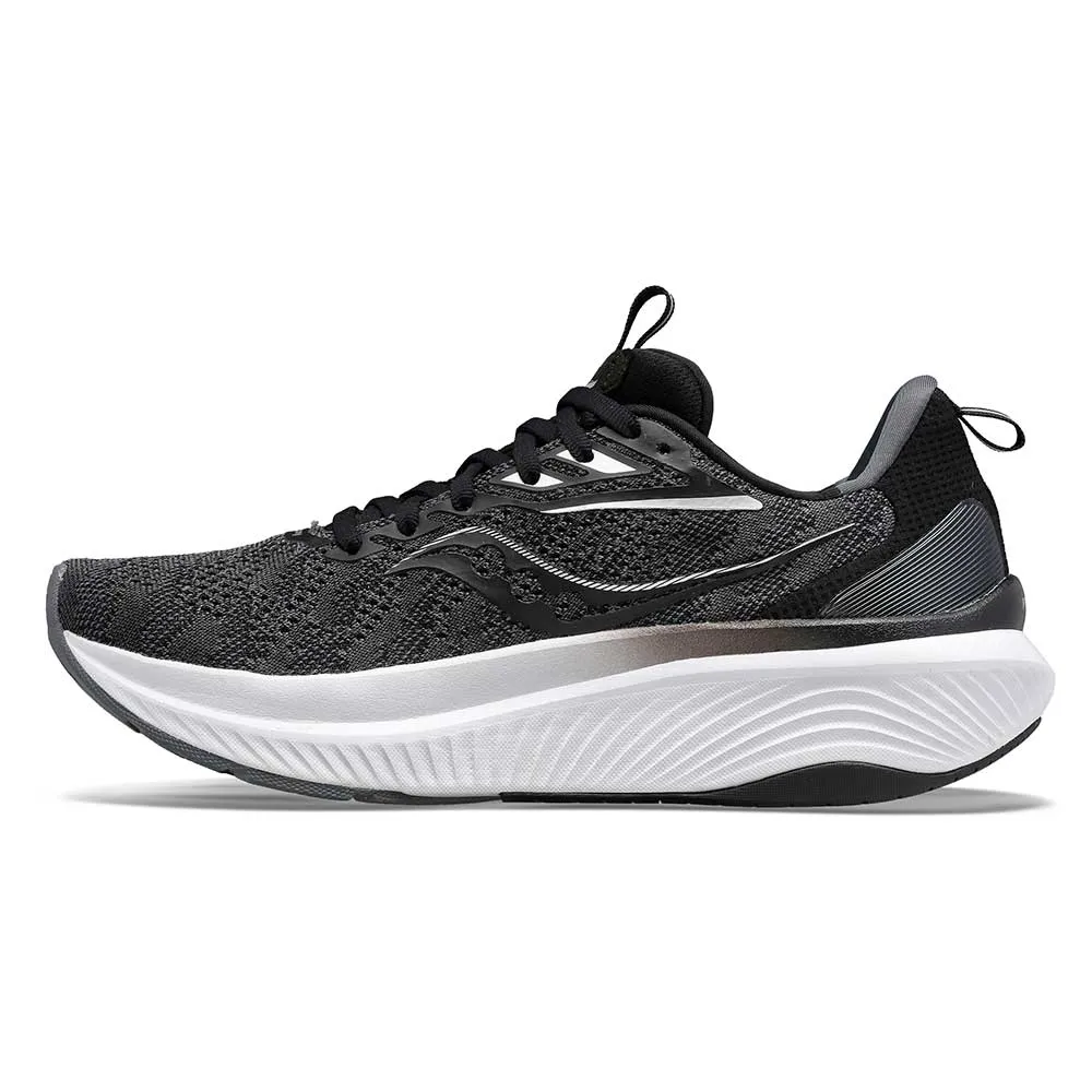 Men's Echelon 9 Running Shoe - Black/White- Wide (2E)