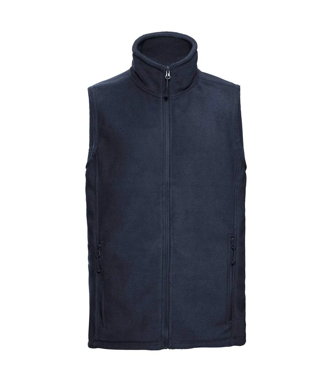 Mens outdoor fleece gilet french navy Russell