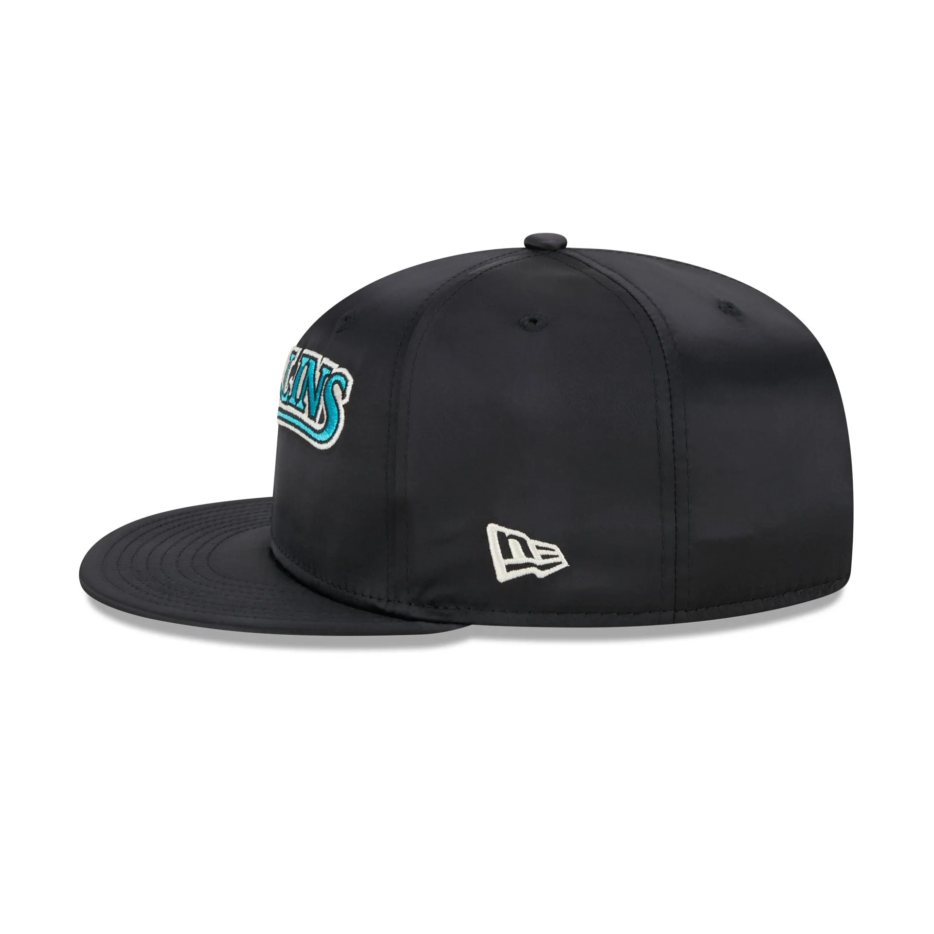 Miami Marlins Satin Script 9FIFTY Snapback Hat