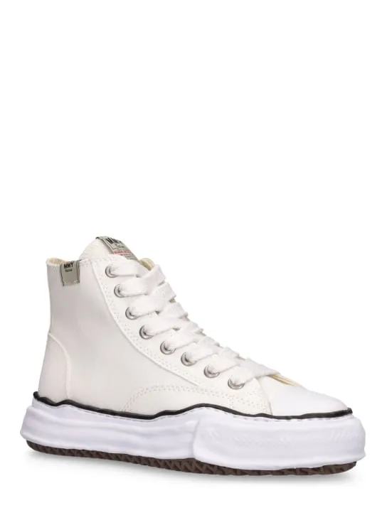 Mihara Yasuhiro   Peterson High OG sole canvas sneakers 