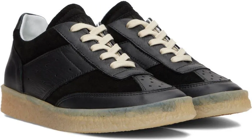 MM6 Maison Margiela Black Replica Sneakers