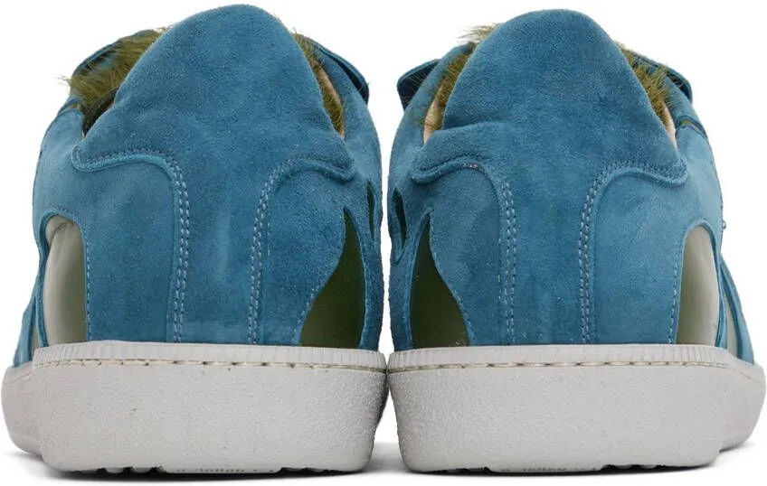 Namacheko Blue & Green Murabi Sneakers