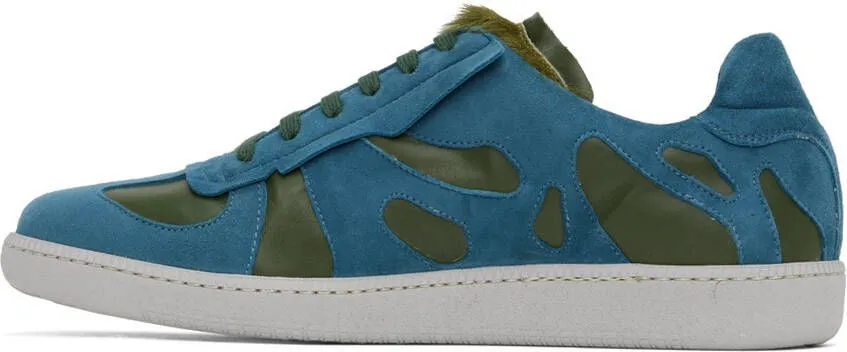 Namacheko Blue & Green Murabi Sneakers