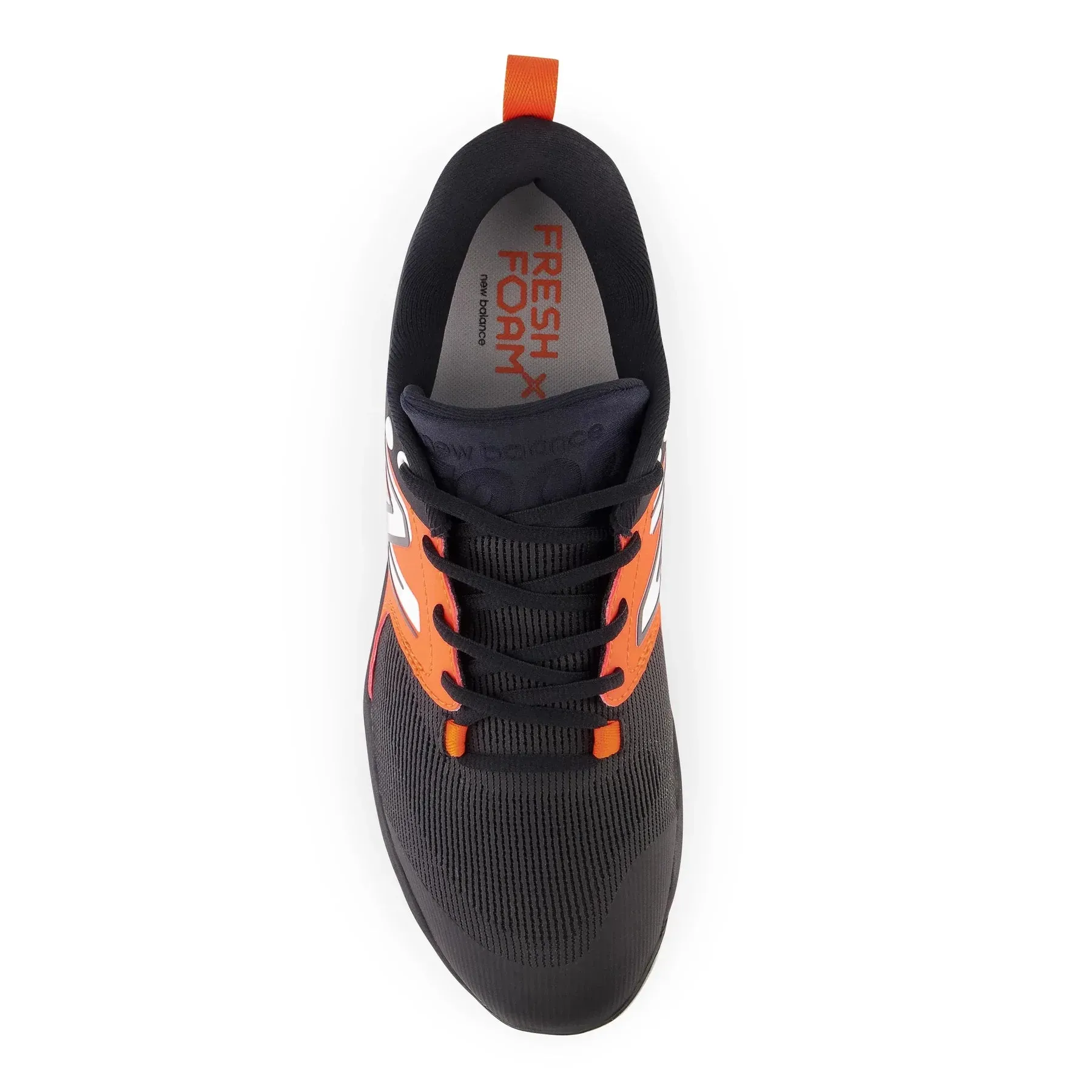 New Balance Black/Orange L3000v6 Metal Spikes