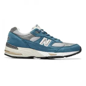 New Balance Men 991 M991BSG - Made In UK (blue / gray blue / grey)