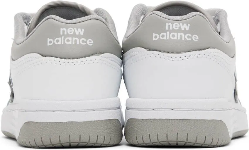 New Balance White 480 Sneakers