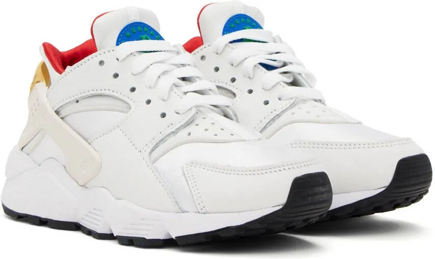 Nike White Air Huarache Sneakers