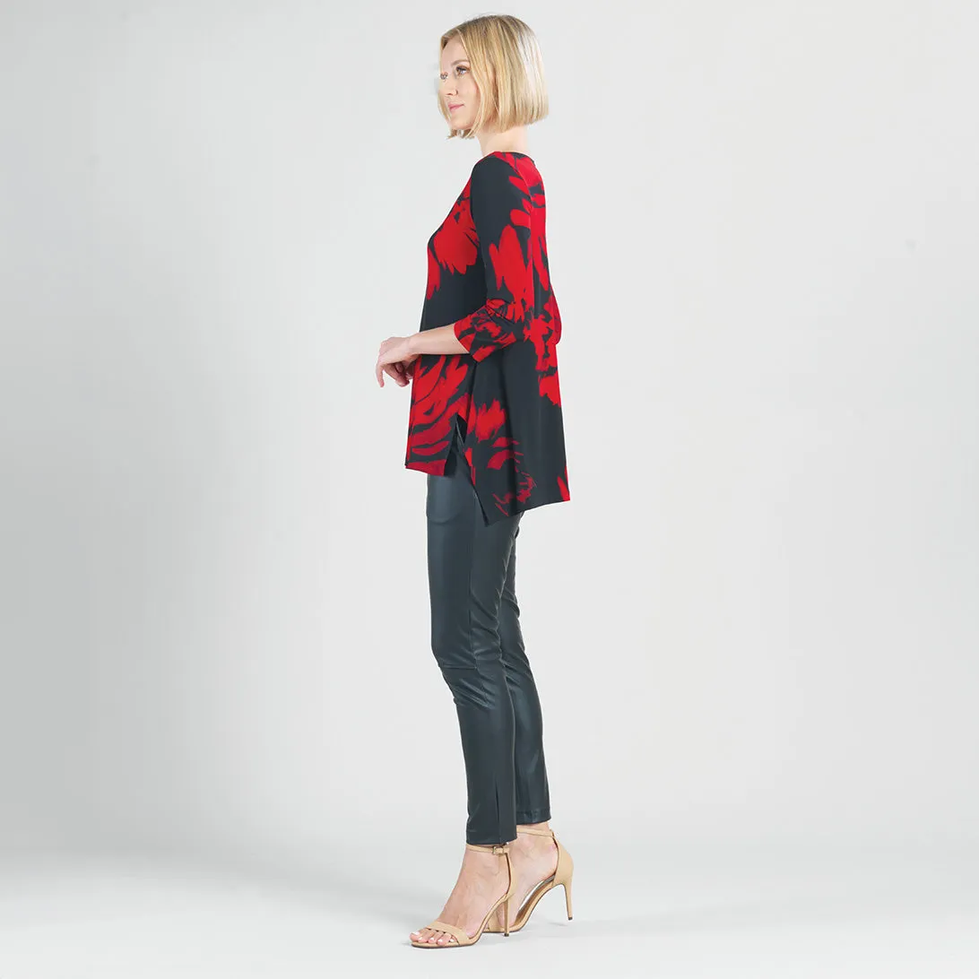 Parachute Hem Tunic - Hibiscus Petal - Limited Sizes!