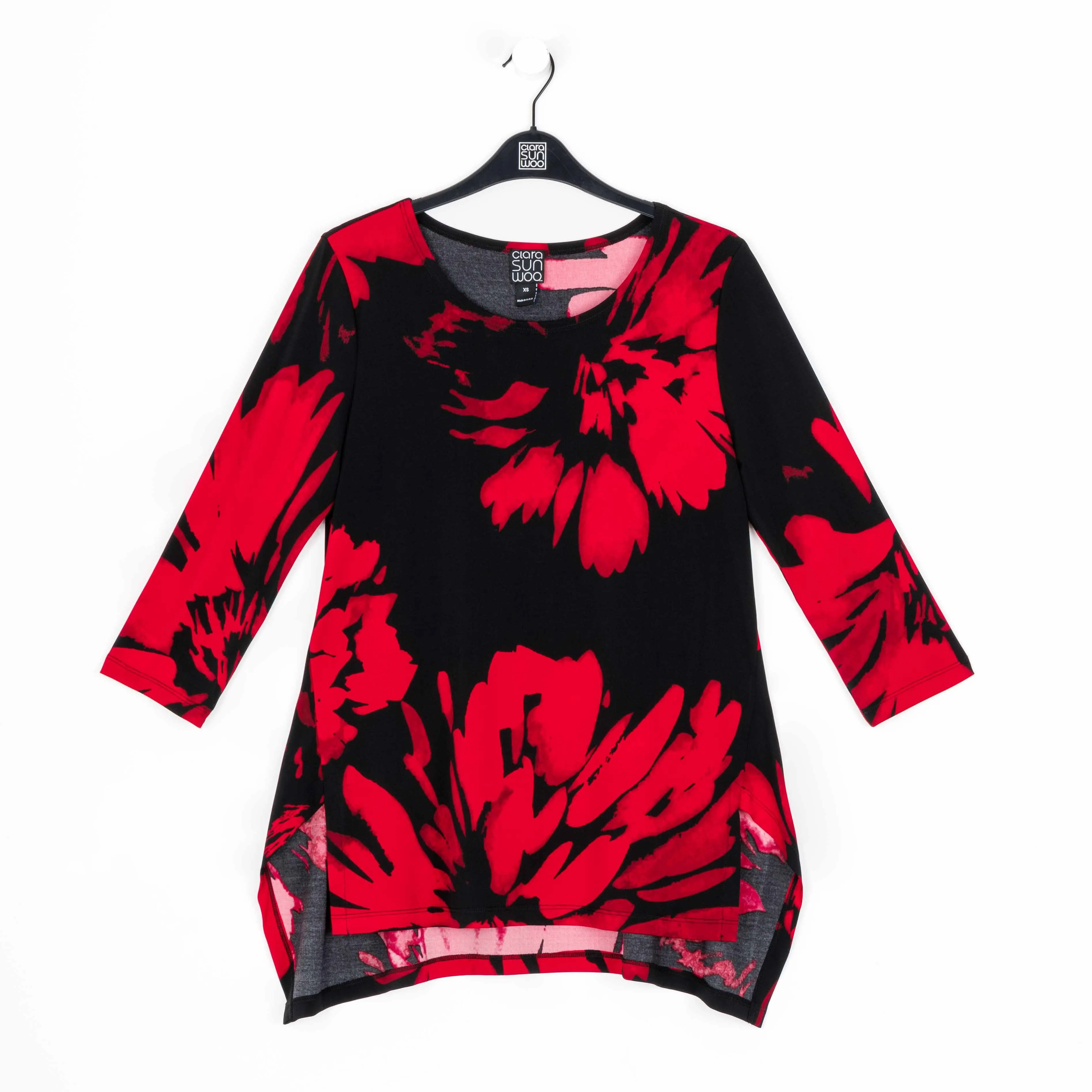 Parachute Hem Tunic - Hibiscus Petal - Limited Sizes!