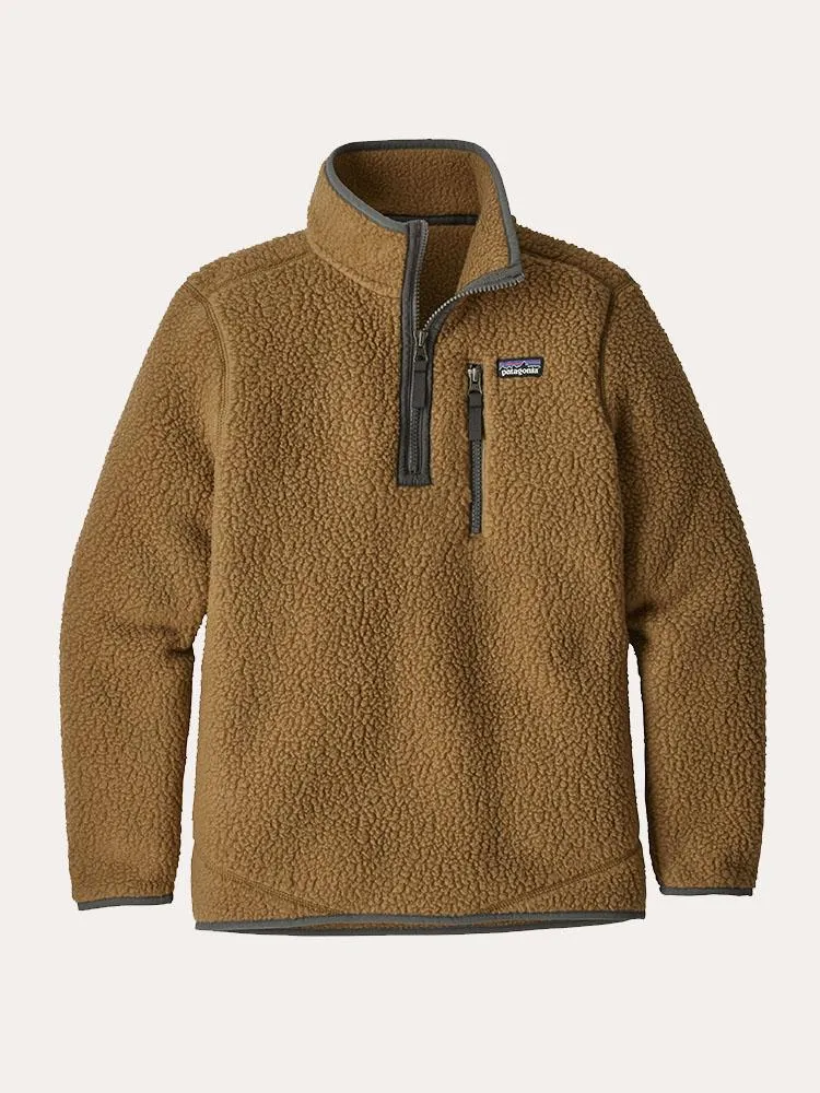     PATAGONIA  Boys' Retro Pile Fleece 1/4 Zip    