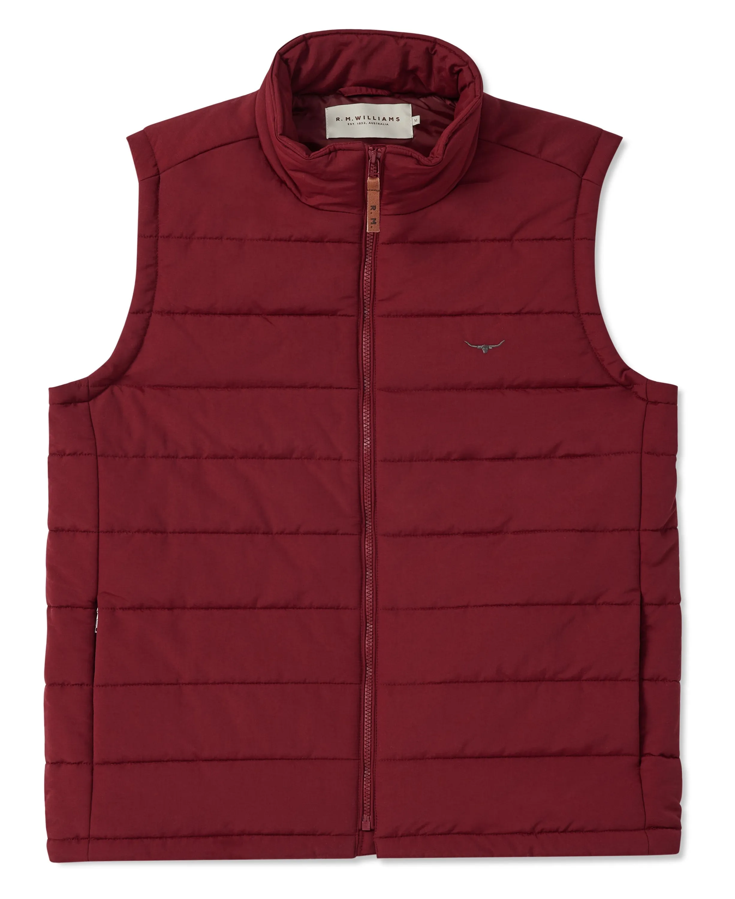 Patterson Creek Vest                             Burgundy