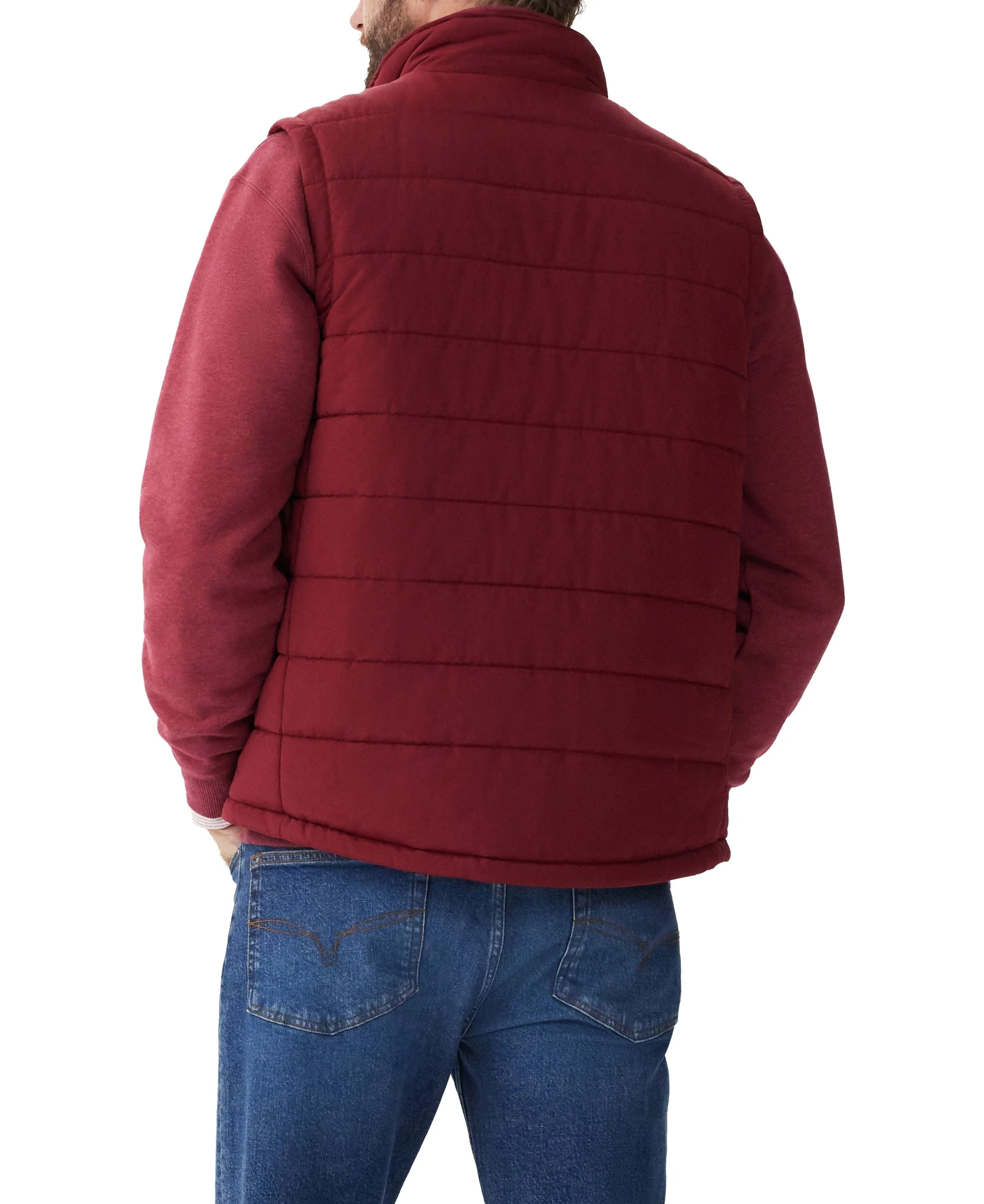 Patterson Creek Vest                             Burgundy