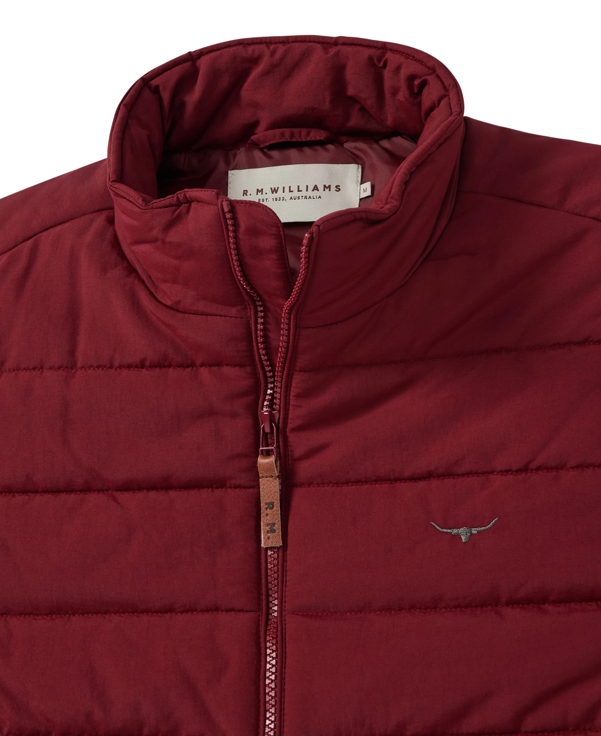 Patterson Creek Vest                             Burgundy