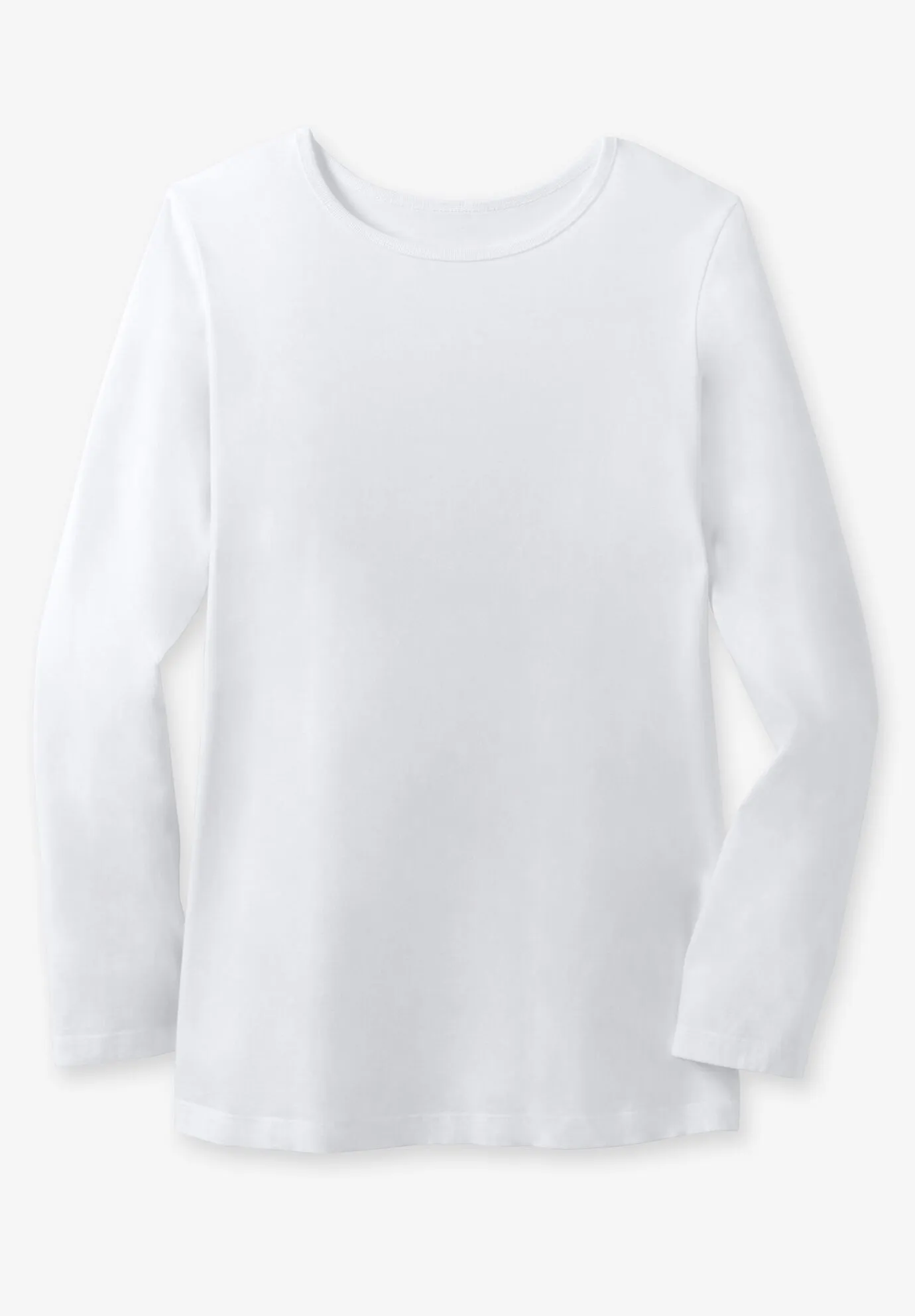 Perfect Long-Sleeve Crewneck Tunic