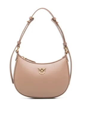 PINKO mini Half Moon shoulder bag - Neutrals