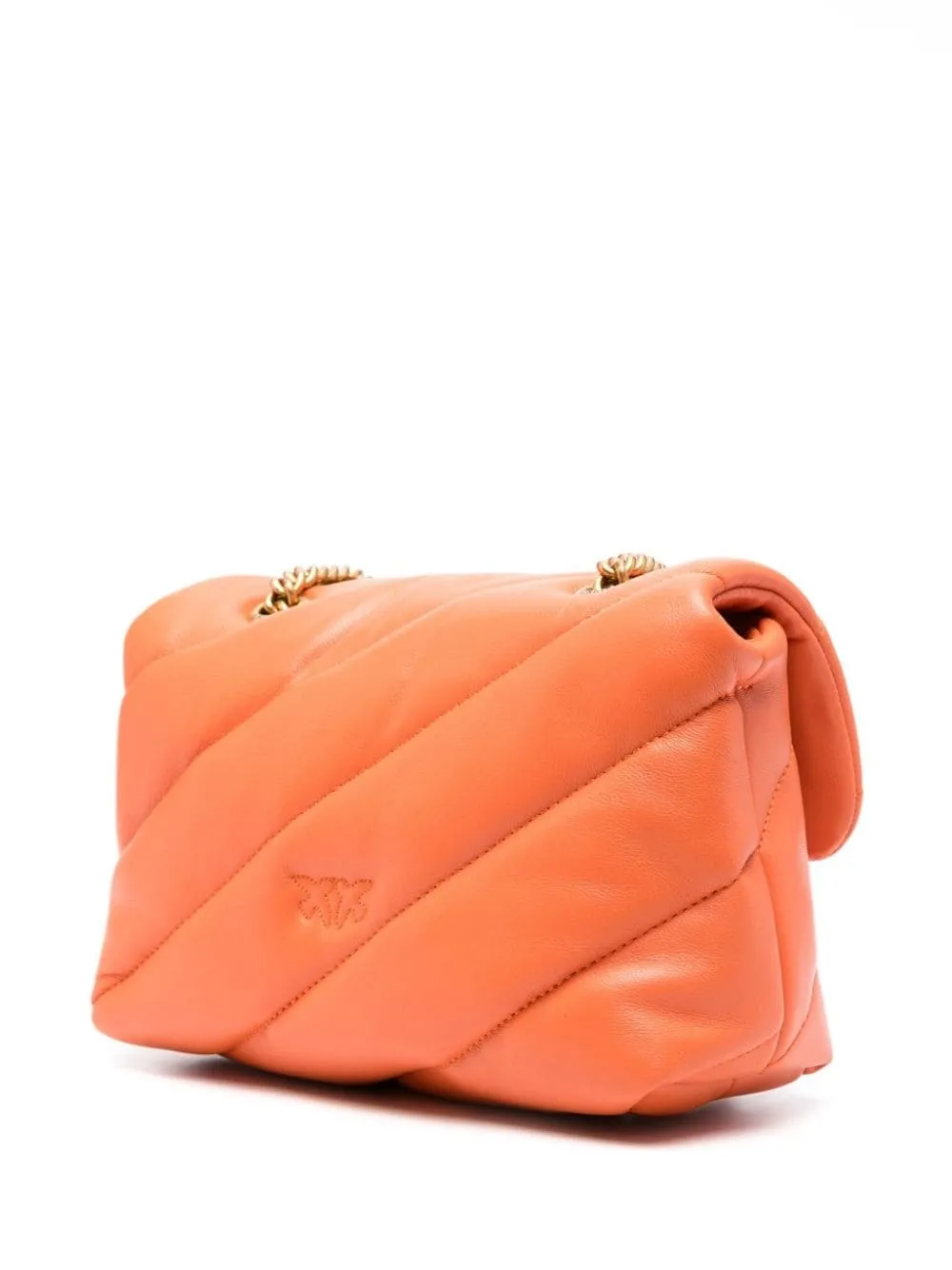 PINKO mini Love Puff shoulder bag - Orange